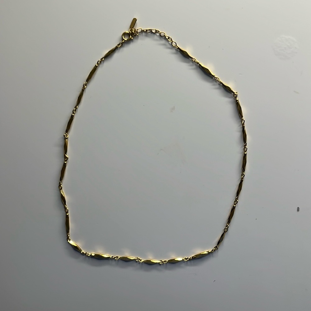 Gold necklace
